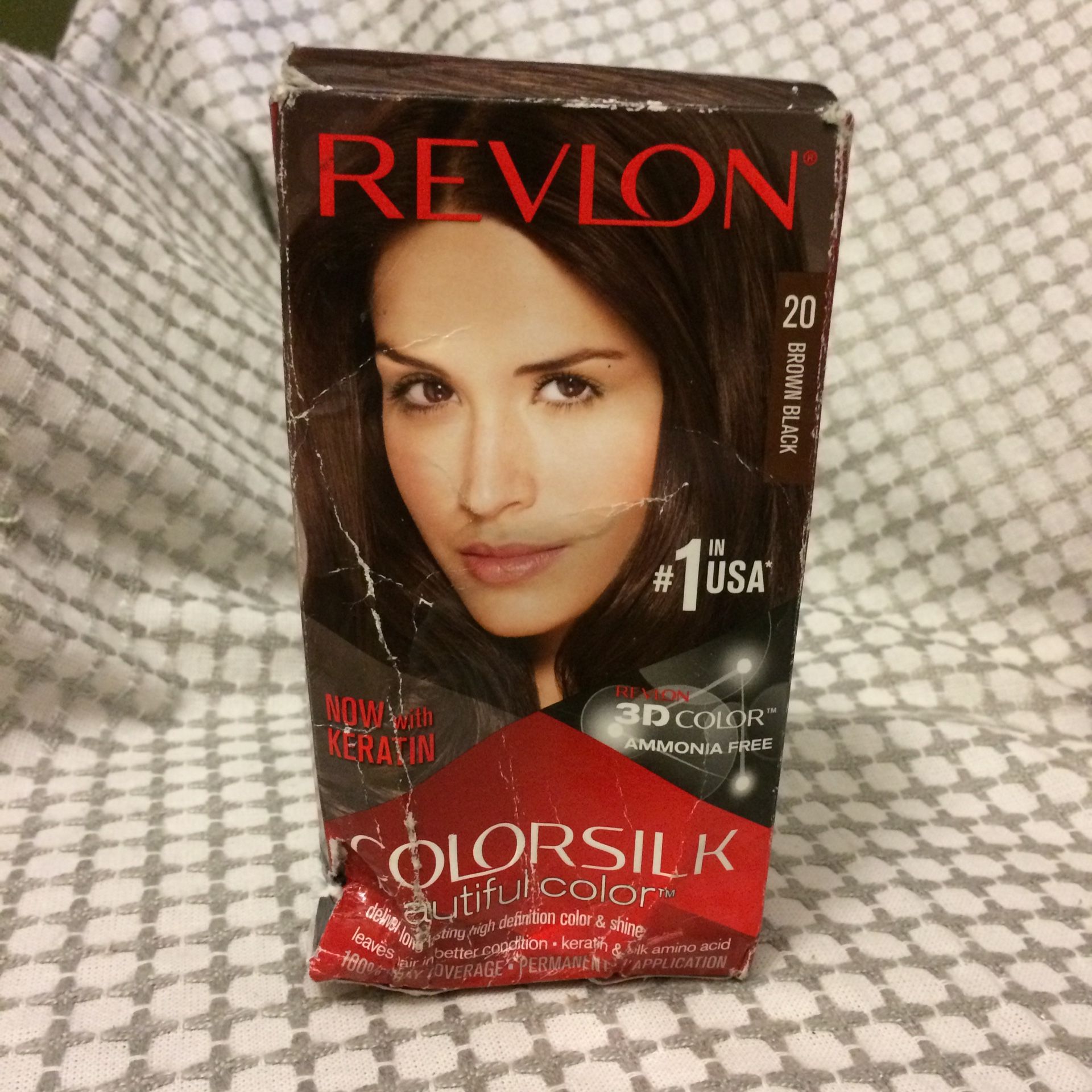 Revlon ColorSilk Hair Color 20 Brown Black