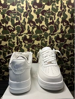 White Air Force ones
