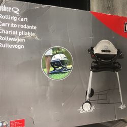 Weber Rolling Cart For Q Grills 