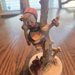 Vintage Goebel MI Hummel "Out Of Danger" Figurine 
