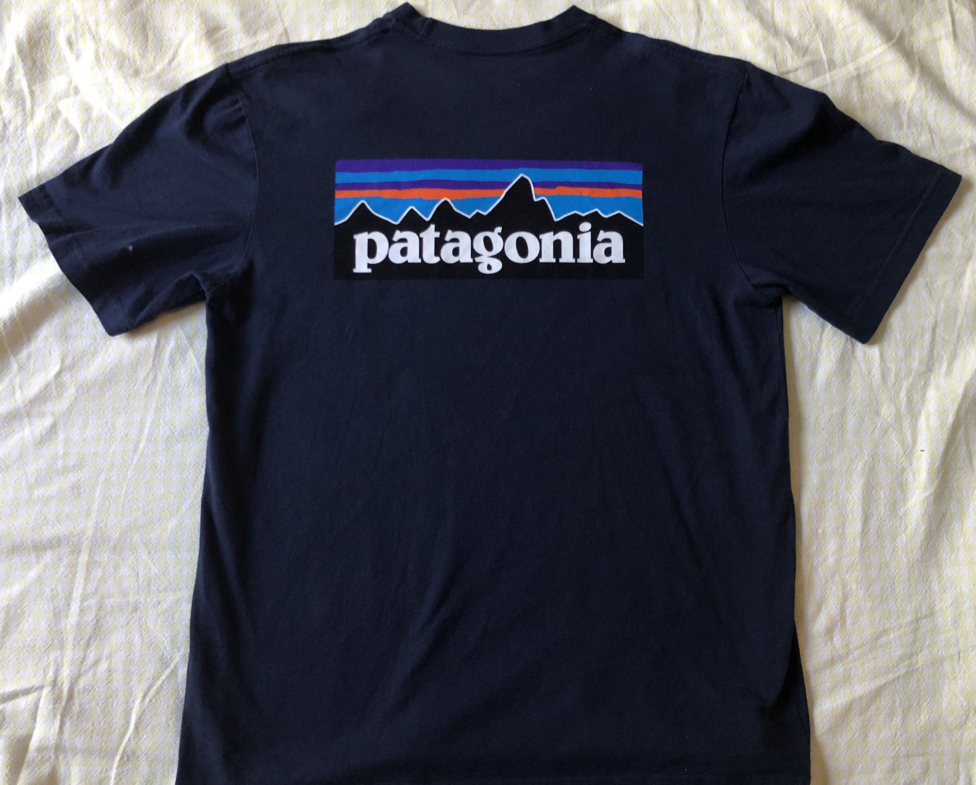 Patagonia Responsibili-Tee Regular Fit T-Shirt Adult Men’s Size Medium M Blue