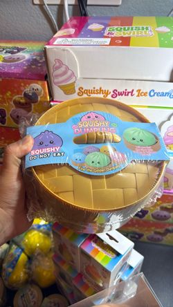 Squishy Dumpling Mystery Box – Cute Stress Relief Toy
