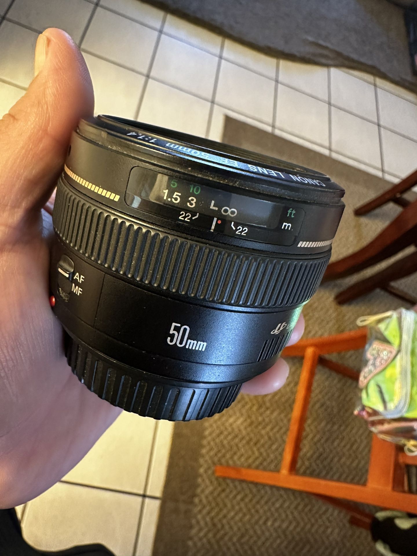 Canon 50mm 1.4 Ef
