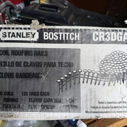 New box of roofing nails