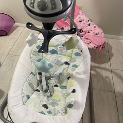 Baby Swing And Baby Bassinet 