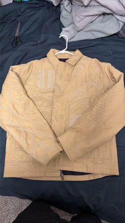 HUF 2020s City All-Over Embroidered Work Jacket