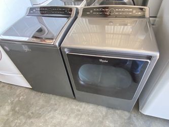 Great Whirlpool cabrio washer and dryer electric large capacity