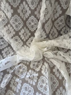5 yards curtain lace material