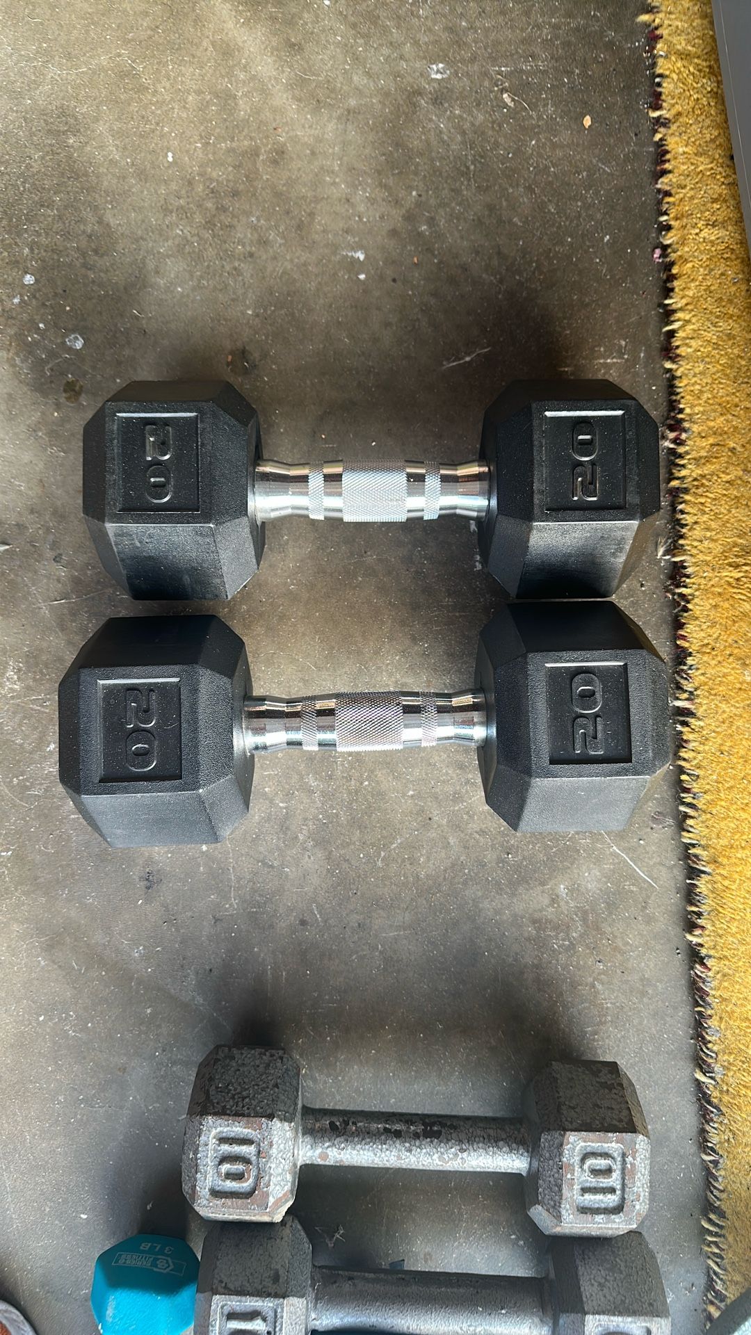 20 Lb Dumbbell Set