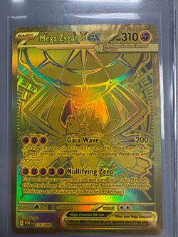 Psa 10 Pokémon Mega Zygarde EX Full Art Holo 124/088