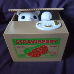 Money Stealing Cat Bank New 🐰 Great Easter Gift