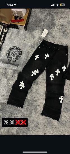 Chrome heart jeans