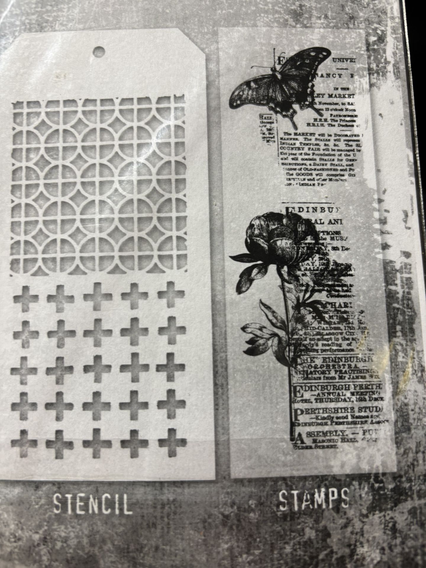 Tim H. Stamps & Stencils THMM160