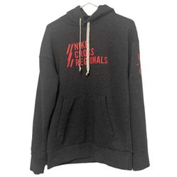 Nike Hoodie Women’s Size Small Gray & Pink Cross Regionals Sweatshirt Pullover