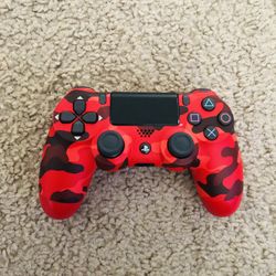Sony DualShock Controller For Sony PlayStation 4 - Red Camo