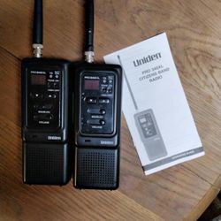 Two PRO 40 Channel  340XL Uniden Citizens Band Radio's