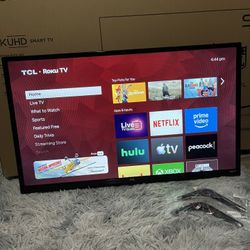 32” Inch TCL Roku Tv And Wall Mount