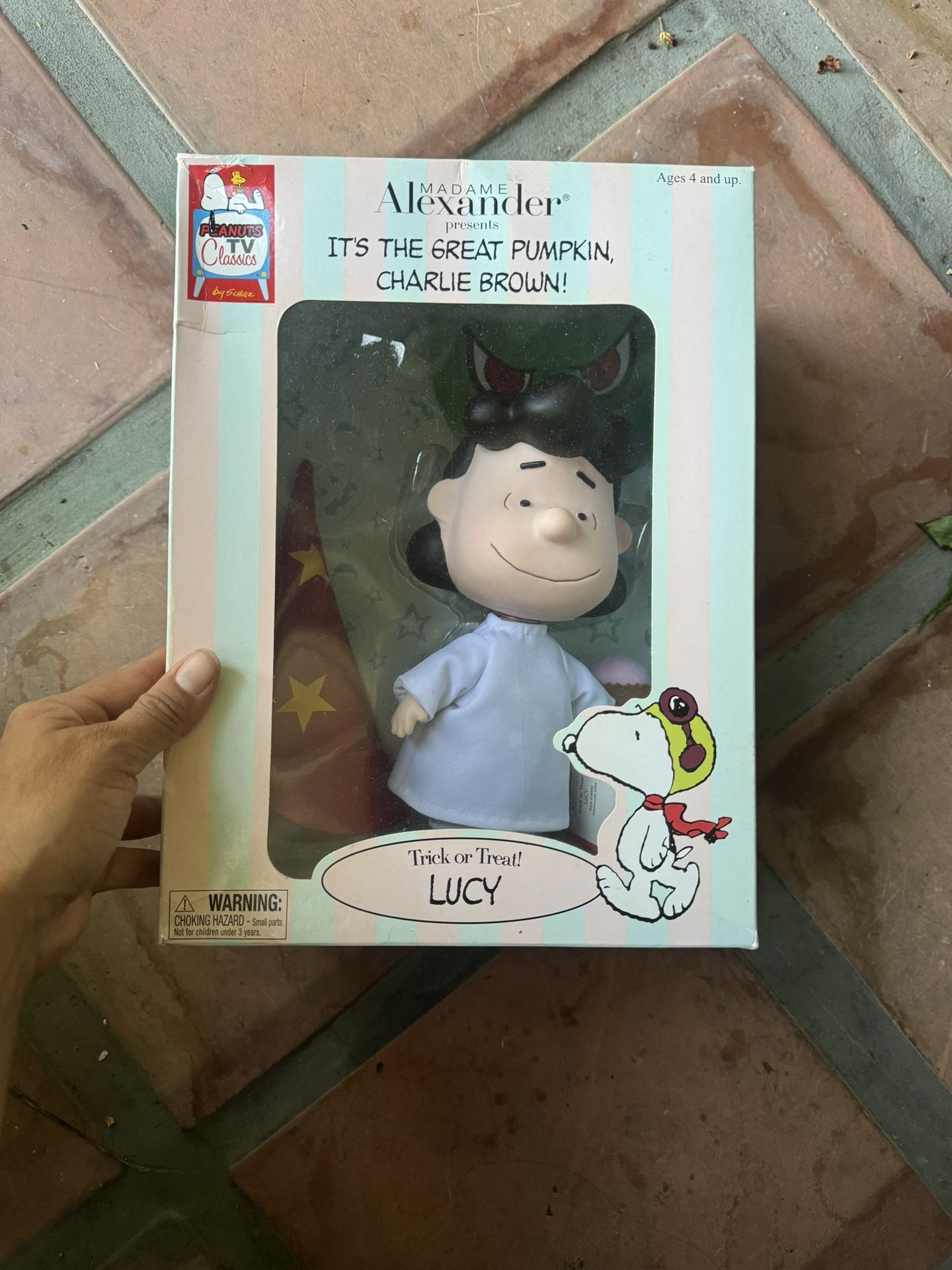 Vtg Madame Alexander Charlie Brown Halloween Trick or Treat Lucy Doll Peanuts