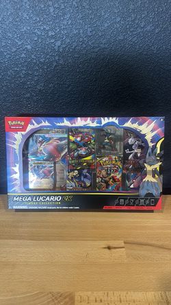 Mega Lucario ex figure collection pokemon