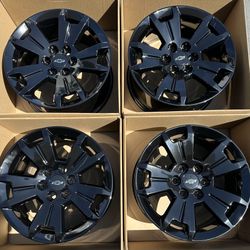 17” Chevy Colorado factory rims wheels gloss black new