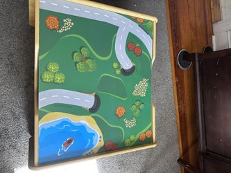 Muskrat Reversible Wooden Activity Table