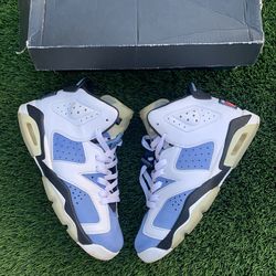 USED Jordan 6 Retro UNC Size 7y OG BOX