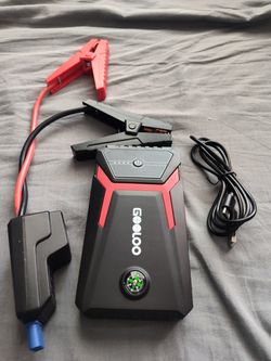 Emergency jump starter.