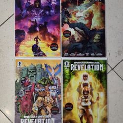 Masters of The Universe Revelation Comic Lot of 4 NM Dark Horse Netflix 2021
