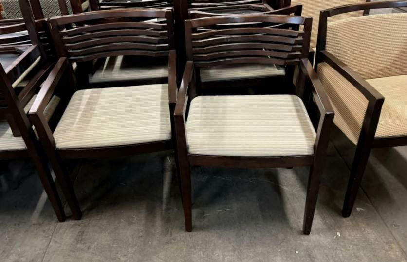 * WOOD LOBBY / CLIENT CHAIR * can deliver