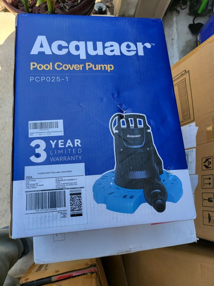 Acquaer Pool Cover Pump