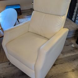 Recliner Chair, White