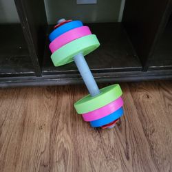 Children's Workout Dumbbell W/ Adjustable Weight