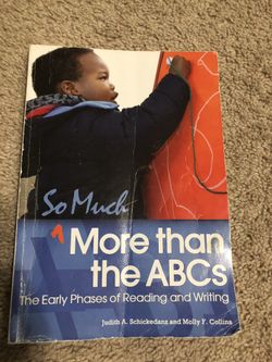 So much more than the ABC’s ECDE 1109