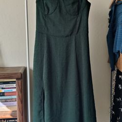 Dark Green Kendal dress, Size 0
