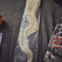 Clip In Blonde Extensions 28INCH