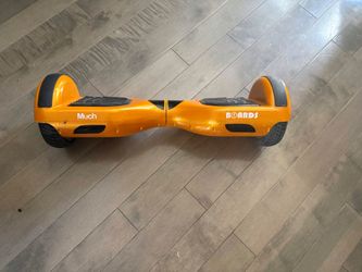 Much Boards Self Balancing Electric Hoverboard Metallic Orange