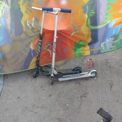 2 Scooters Razor And Maddgear