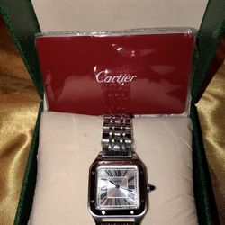 Silver Luxury Fashion Women’s Silver Watch 
