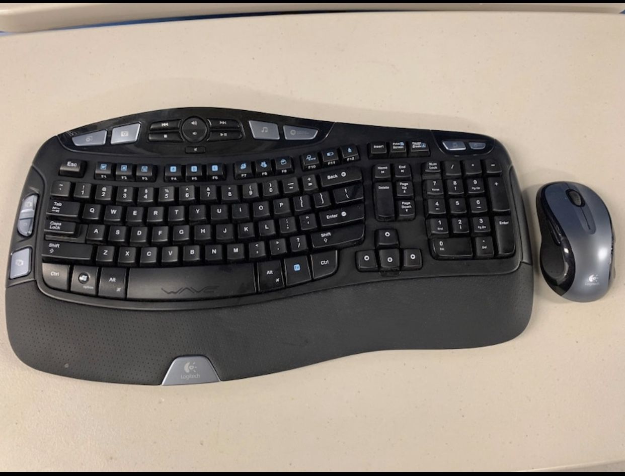 Logitech keyboard and mouse wireless