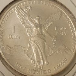 1993 Mexico Libertad Silver Coin