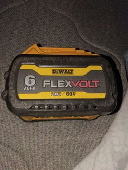 DeWalt 6 ah  battery