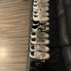 Nike’s 11.5/12- Levi 12