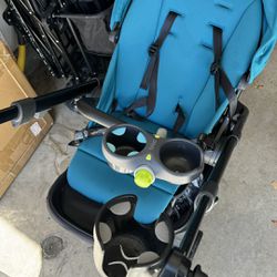 Diono Excurze Baby, Infant, Toddler Stroller, Perfect City Travel System Stroller and Car Seat Compatible, Adaptors Included Compact Fold, Narrow Ride