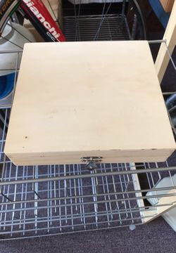 Unfinished cigar box