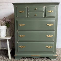 Awesome Shabby Distressed Solid Wood Dresser 
