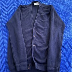 Classics Navy Blue Knitted Cardigan 