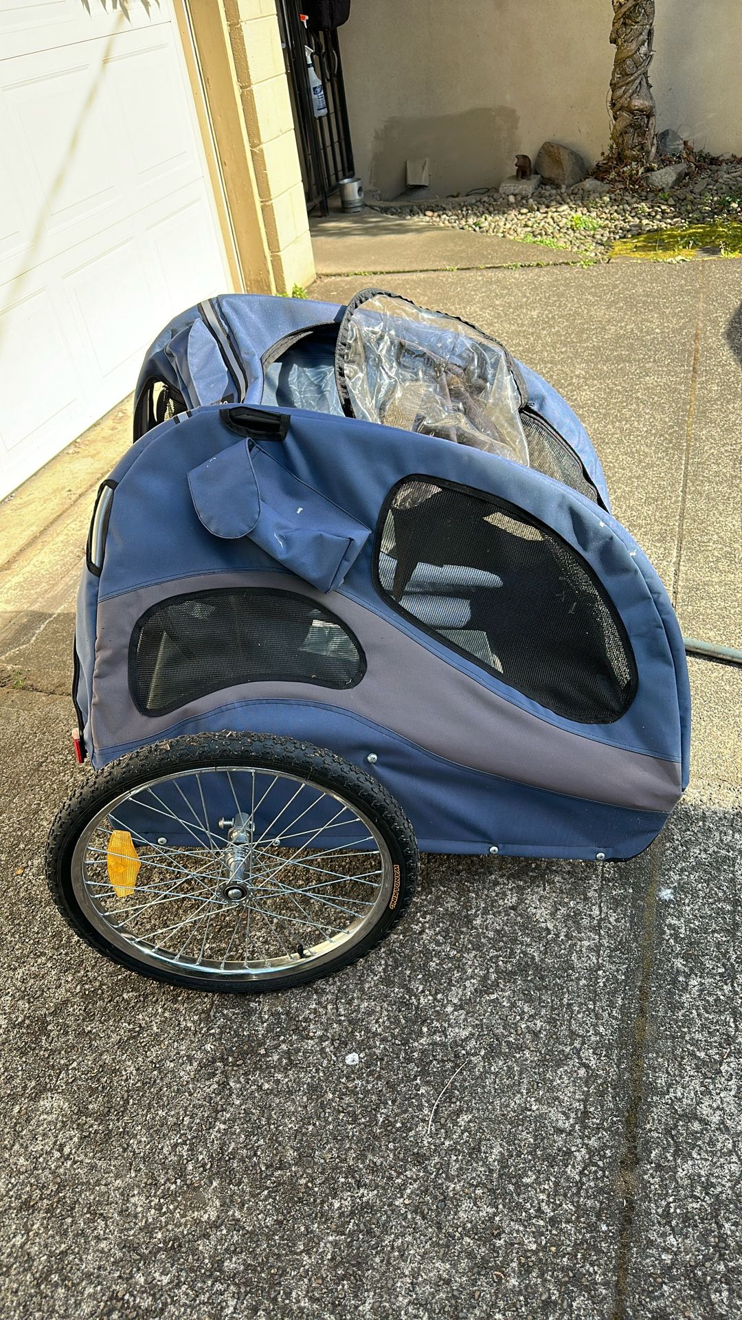 Pet Trailer For Bikes A Tag Along by SolvIt Products (for Pets)