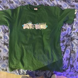 aape by bape green tee 