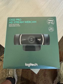 Logitech C922 Pro HD Stream Webcam (Open Box)