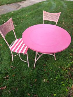 Retro bistro set